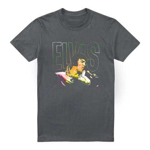 Elvis Presley Unisex Adult Multicoloured T-Shirt