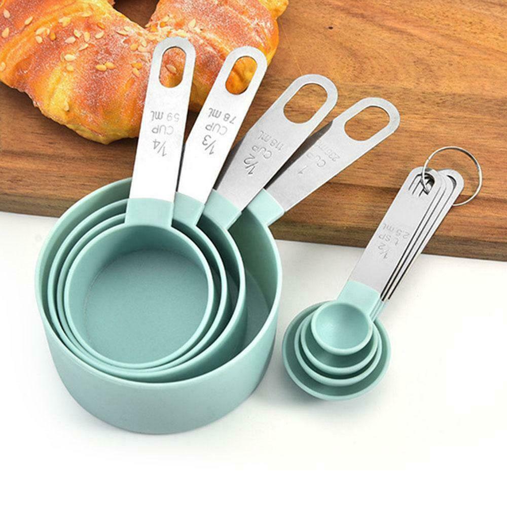Cooking Measuring Tools Stainless Steel Measuring Cups Measuring Spoon Kitchen Gadgets Flour Scoop
