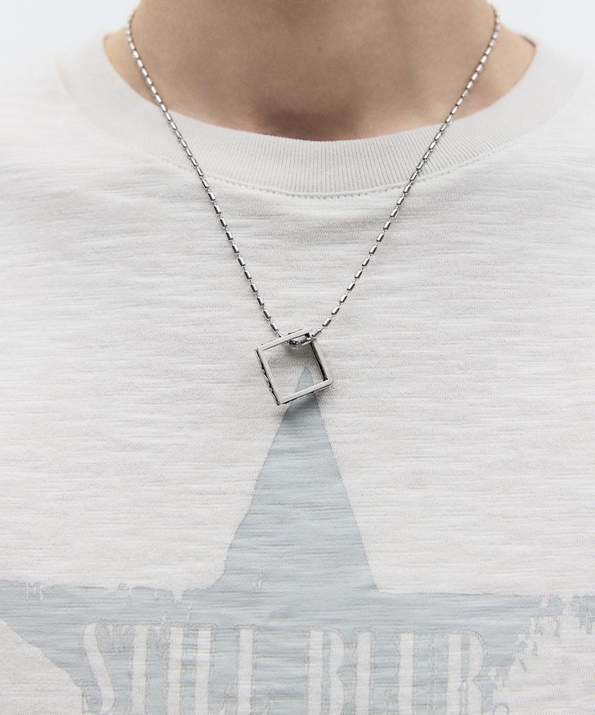 Ожерелье Maison Mined Square Fusion