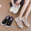 Shoes Women's Summer New Soft-soled One-pedal Casual Fashion Women's Shoes Soft-soled Breathable Comfortable Wear-resistant Versatile Single Shoes
