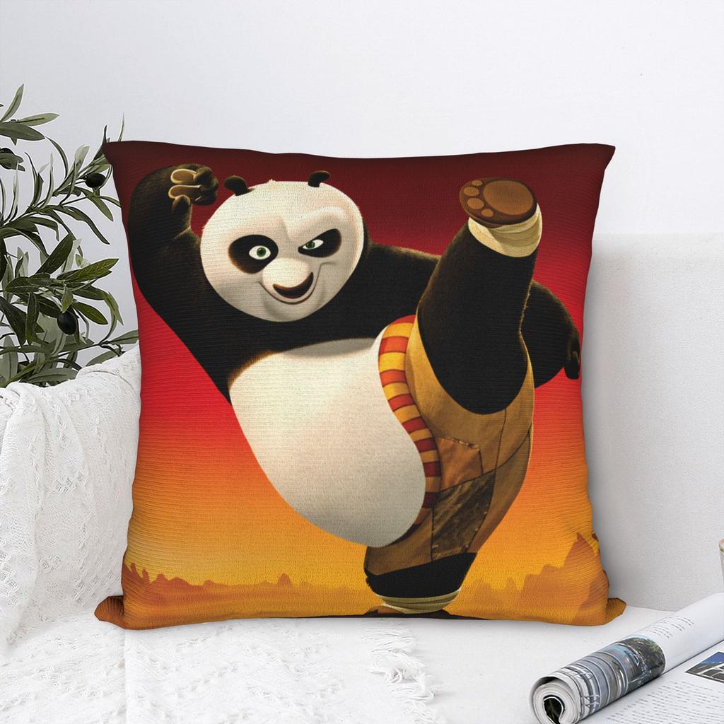 K ung FFu Panda Наволочки Модная Наволочка Для Стула Дивана Домашний Декор Мягкий Чехол На Подушку