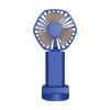 Перезаряжаемый от USB бесшумный мини-настольный вентилятор с мощным потоком воздуха - Портативный и ручной для общежитий и подарков