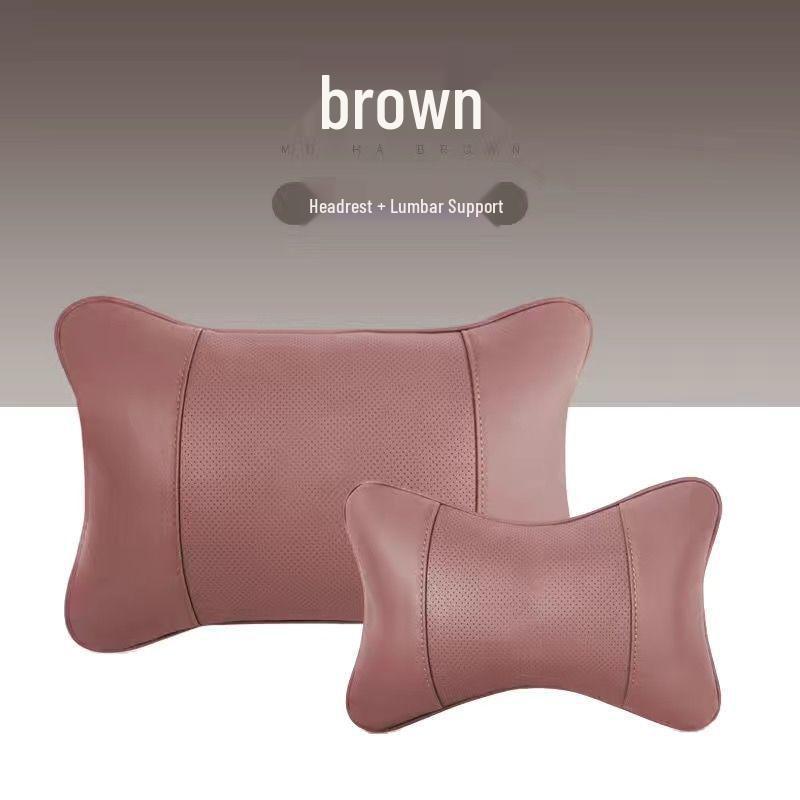 Комплект подушек для подголовника, шеи и поясницы для поддержки спины