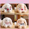 Adorable Plush Bunny Doll Soft Rabbit Stuffed Toy Ideal Birthday Gift For Couples