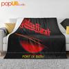 Judas Priest Point Of Entry 01 Ультрамягкое одеяло Стеганое одеяло Зимний чехол для дивана Постельное белье