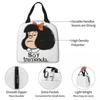 Mafalda Cartoon Insulated Lunch Bags Thermal Bag Reusable High Capacity Lunch Box Tote for Men Women Work Outdoor