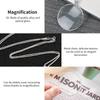 Hanging Ornament Magnifier Pendant 5x Optical Magnifier Necklace Necklace Magnifying Glass  Elderly
