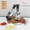 New Multi-purpose Cutting Household Manual Onion Chopping Garlic Masher Vegetable Cutter