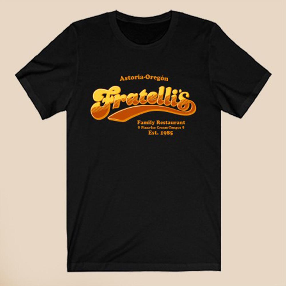The Goonies Fratelli's Restaurant Men's Black Size S-5XL Unisex T-Shirt