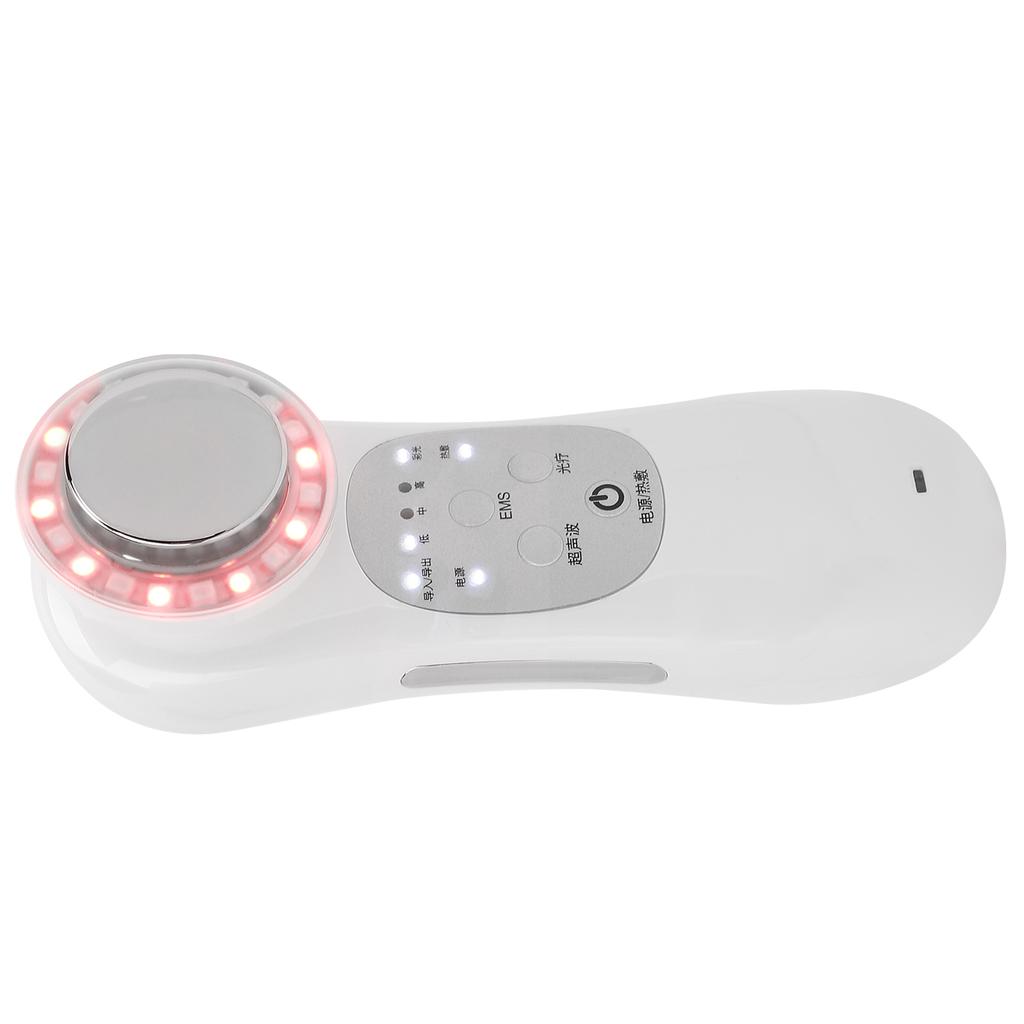 Red Blue Light Therapy Beauty Machine EMS 42   Celsius   Face Cleaning Skin Rejuvenation DeviceWhite