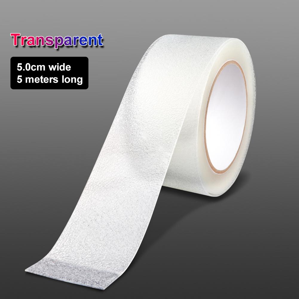 Автомобильная наклейка на порог багажника Защита края двери автомобиля PEVA Противоскользящая лента Защитная пленка, устойчивая к царапинам Автомобильные аксессуары