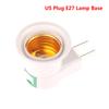 1 шт. E27 светодиодный патрон для белой лампы с цоколем для американского стандарта, адаптер-конвертер вкл./выкл. для лампы накаливания