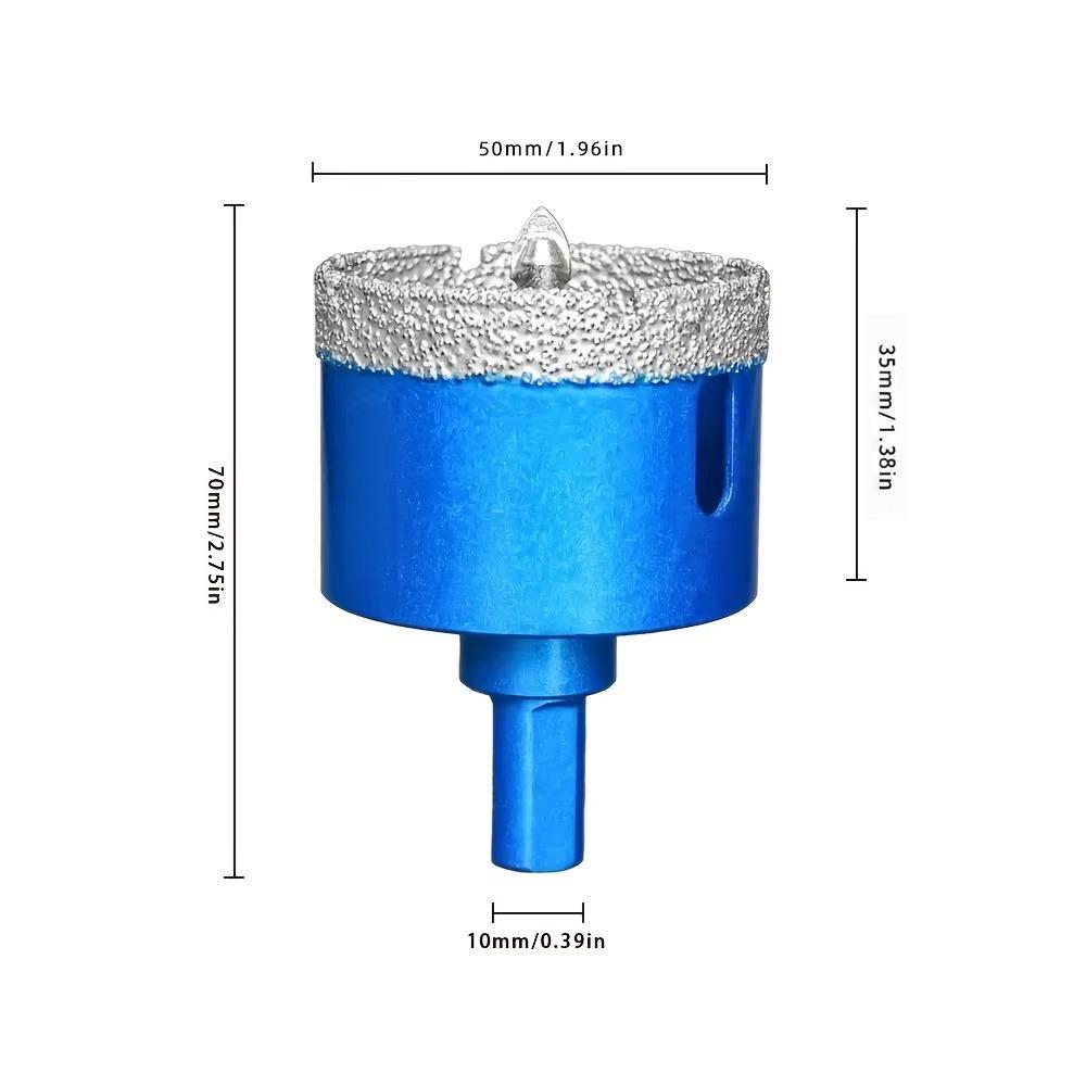 Diamond Coated Tile Drill Bit Hex Shank Drill Bit Durable Diamond Hole Saw  Glass Tile