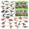 Simulation Jurassic Dinosaur Static Ornament Velociraptor Tyrannosaurus Triceratops Stegosaurus Spinosaurus Model Toy
