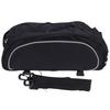 Cycle Rack Bag with Shoulder Strap 600D Polyester Water Resistant U Shaped 2 Way Zipper Reflective