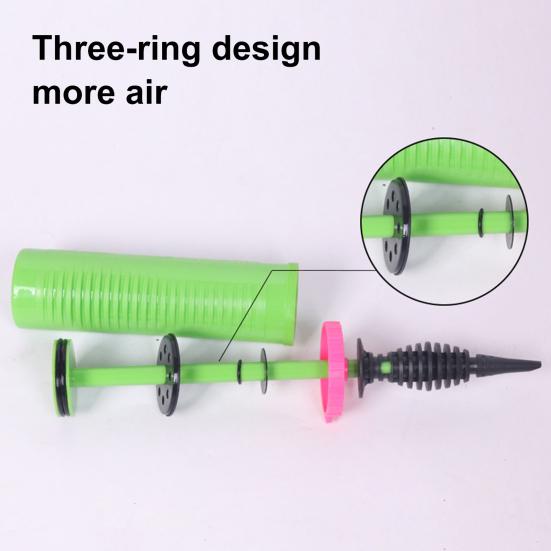 Насос для шаров Удобный в использовании Легко переносить Пластиковый Эффективный Ручной Насос для надувания шаров Аксессуары для шаров для дома