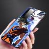 Чехол для Samsung Galaxy S20 S21 FE S10 Lite Note 20 10 Lite S8 S9 S10E S10 Plus Ultra Black Cover с изображением аниме Son Goku Ultra Instinct