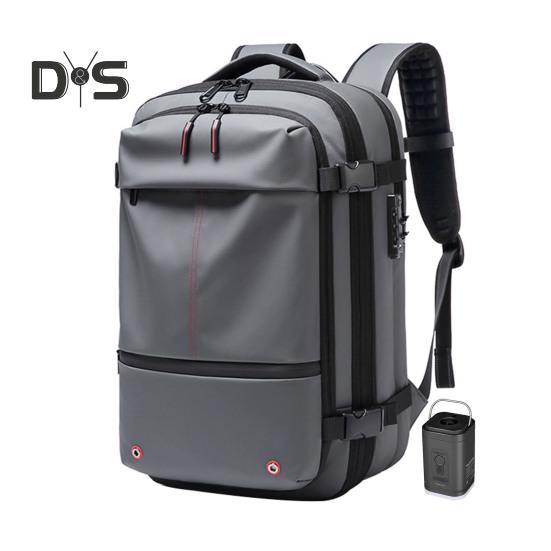 60л Vacpack рюкзак водонепроницаемый антивор воздушный вакуумный компрессионный дорожный рюкзак с электрическим насосом для путешественников