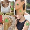 New St. Patrick's Day Tattoo Stick Waterproof Party Party Gift Funny Face Sticker