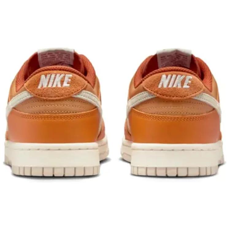 Nike Кроссовки унисекс Dunk Low SE Monarch оранжево-льняные темно-коричневые HJ9121-815