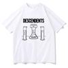 Графическая одежда Pop Surfpunk группа Descendents футболка для фанатов Высокое качество Летняя удобная футболка Летняя уличная одежда Мужская
