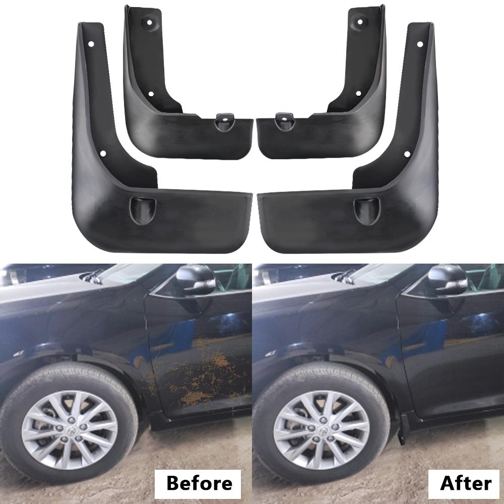 Брызговики, крылья, 4 шт./компл. для Toyota Camry 2015 2016 2017, передние и задние брызговики, автомобильные аксессуары из АБС-пластика