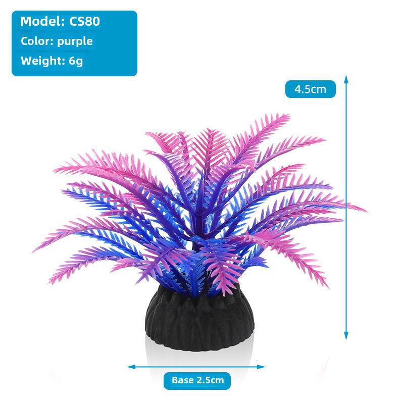 Aquarium Landscaping Plastic Artificial Plants - CS Series