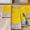 50/100Sheets Non-sticky Memo Pad Long Style Message Paper INS Writing Notepad  School Office