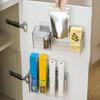 Kitchen Cabinet Door Storage Box 7kg Load Capacity Easy To Install Self-Adhesive Wall Mounted Kitchen Cupboard Organizer