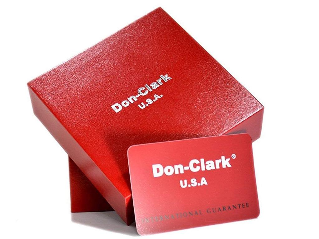 Часы Dan Clark с тахиметрическим хронографом Оснащен японским механизмом Сапфировое стекло Натуральный белый циферблат Полностью из нержавеющей стали, что делает его мягким