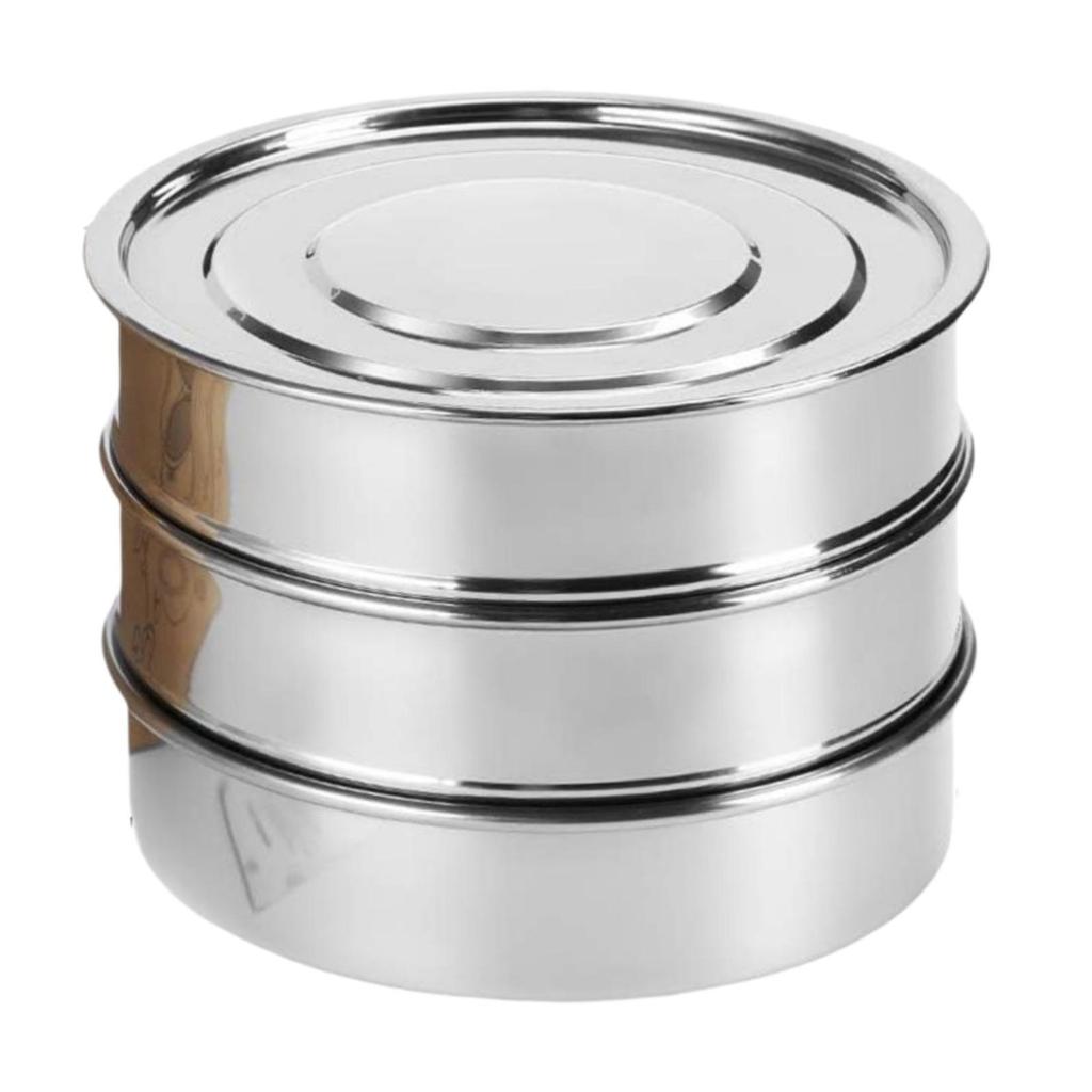 Stainless Steel Seed Sprouting Kit Round Sprouts Grower Sprouting Tray Sprouter Maker Plant Germination Tray for Beans Broccoli