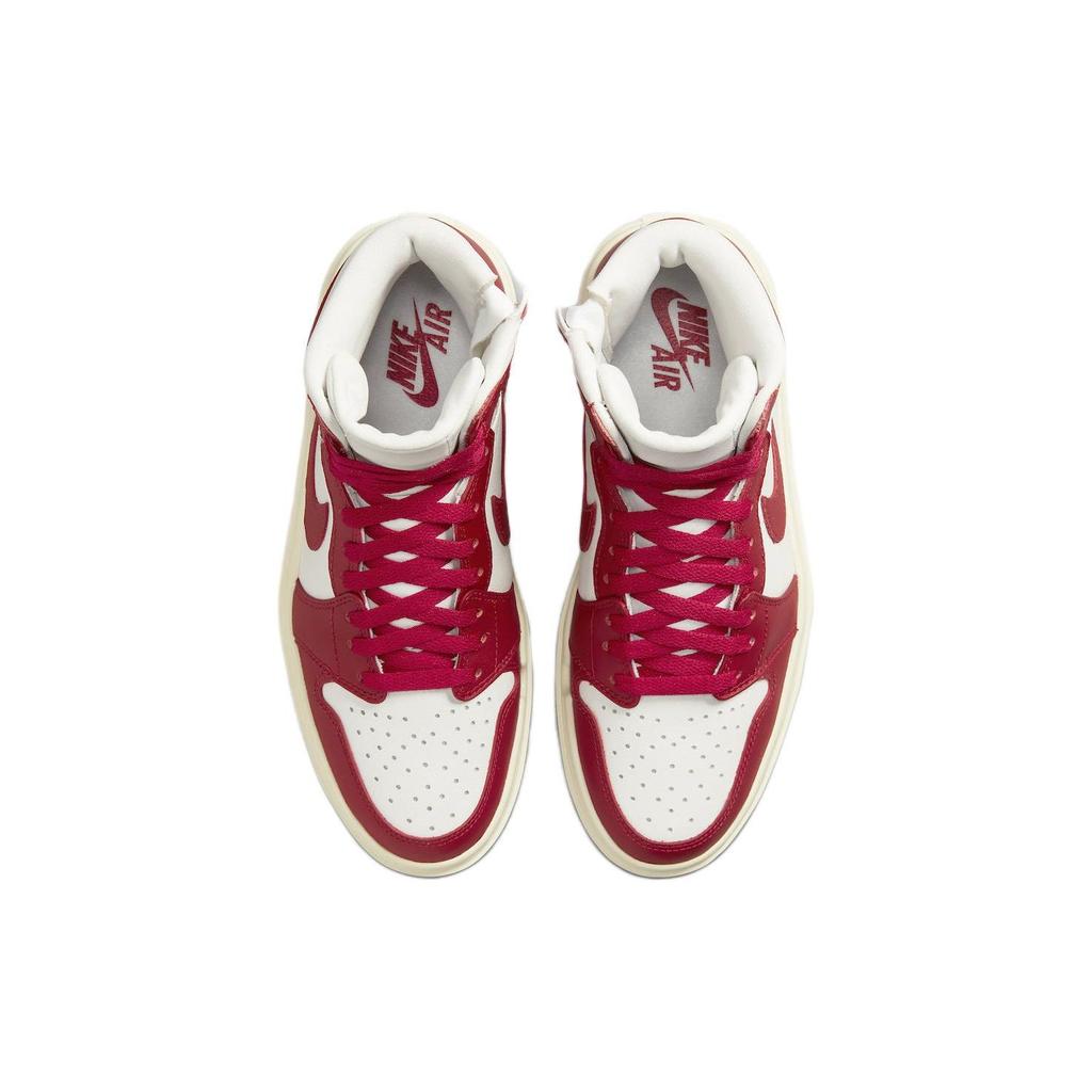 Air Jordan 1 Elevate High Varsity Красные женские кроссовки Summit-White Coconut-Milk DN3253-116