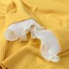 1 Pair Solid Color Girls Fake Flared Sleeves for Women Lace Pleated Detachable Sleeve Fake Cuffs Female False Cuffs Accessory