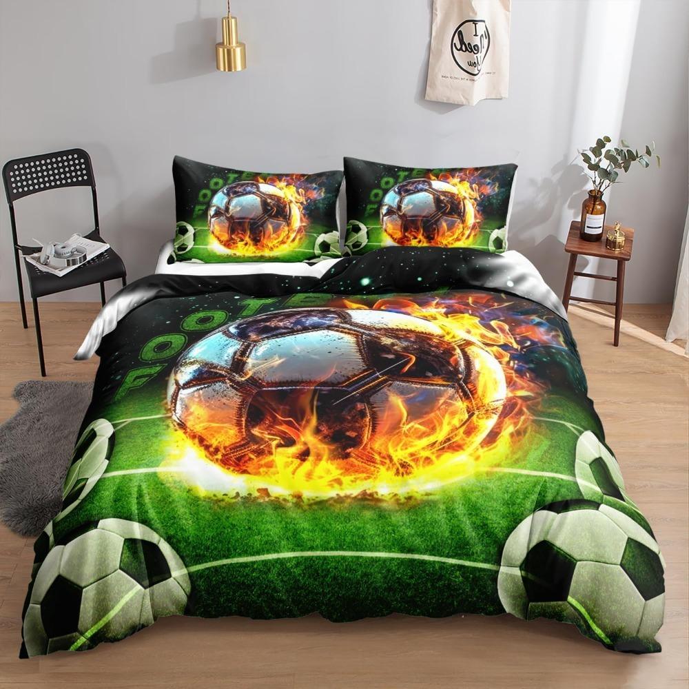 Вселенная Планета Ракета 3D Мультяшный Микрофибра Комплекты постельного белья Детское постельное белье с молнией Декор комнаты Пододеяльник взрослый