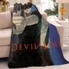 COOL ANIME D-Devils L-Line Blanket Warm And Soft Suitable For Bedroom Living Room Sofa Bed Office Travel Camping