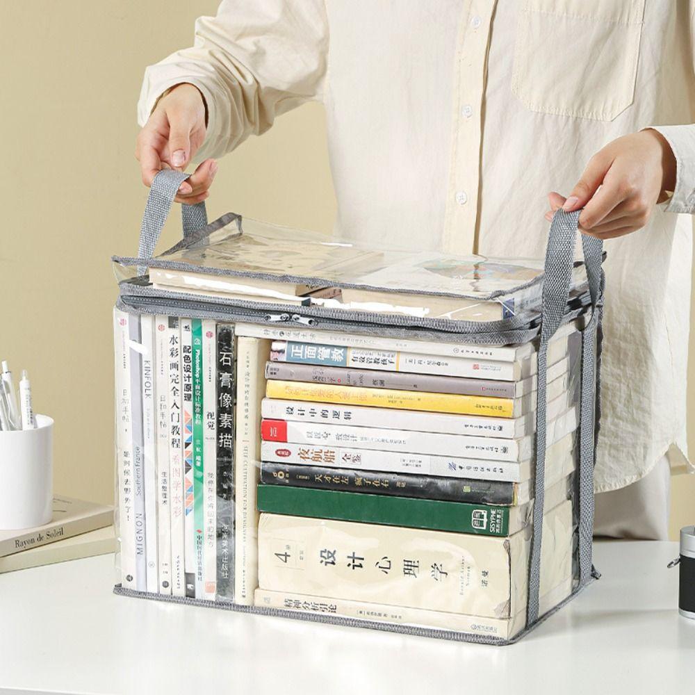 Collection Storage Container Oversize Collapsible Handbag Portable Book Storage Bag  Snacks