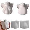 Silicone Moulds, Christmas Candles,3D Angel Silicone Moulds, Christmas Casting Mould, Angel Plaster Mould For Casting, Silicone Christmas Candle Mould