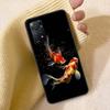 Величественная Рыба Кои Чехол для Телефона Для Redmi Note 13 14 15 Pro Plus 12 13C 12C 15C 9 10 10C 9T 9C 9A ТПУ Мягкий Чехол Прозрачные Чехлы для Телефона S