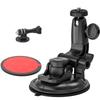 Dosvsi Suction Cup Mount for Camera Car Action Camera Mount for Gopro Windshield Holder Car Mount Dashboard Holder 360 Degree Rotation Strong Suction