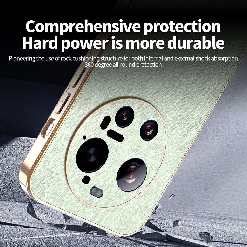 KADEM Чехол для Xiaomi 17 Ultra 5G Электроокрашенная Шелковистая Текстура PU + TPU Задняя Крышка Телефона