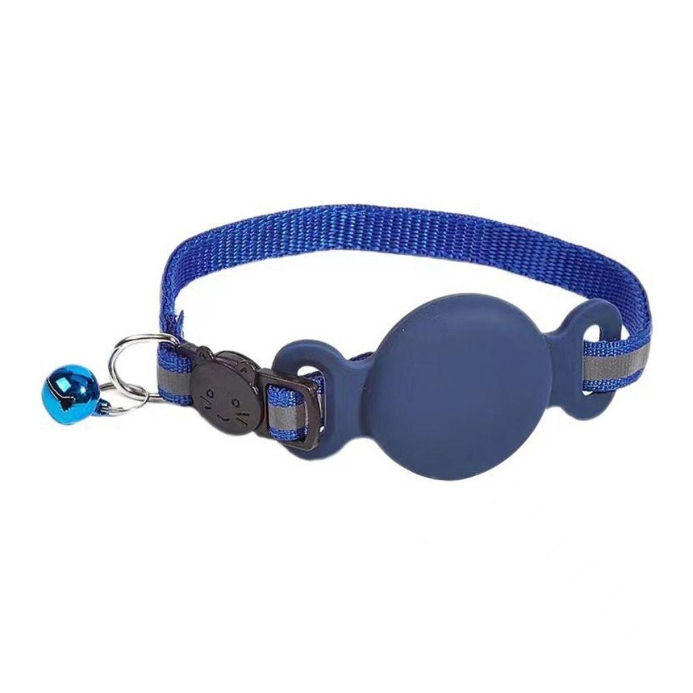 Силиконовый защитный ошейник для домашних животных с GPS-навигатором, водонепроницаемый ошейник для отслеживания кошек, для улицы