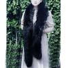 Long Scarf Unisex Imitation Fur Scarf Cold-proof Fox Hair Big Hair Collar Student Warm Neck Cover Tide