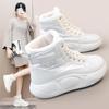 YB6022 Velvet Mid-Top Snow Boots - 2023 Кроссовки на толстой платформе с повышенной подошвой