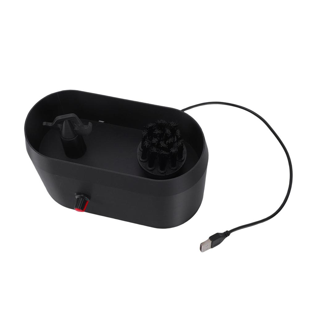 Coffee Portafilter Cleaner USB Powered Coffee Maker Handle Cleaning Brush and Scraper