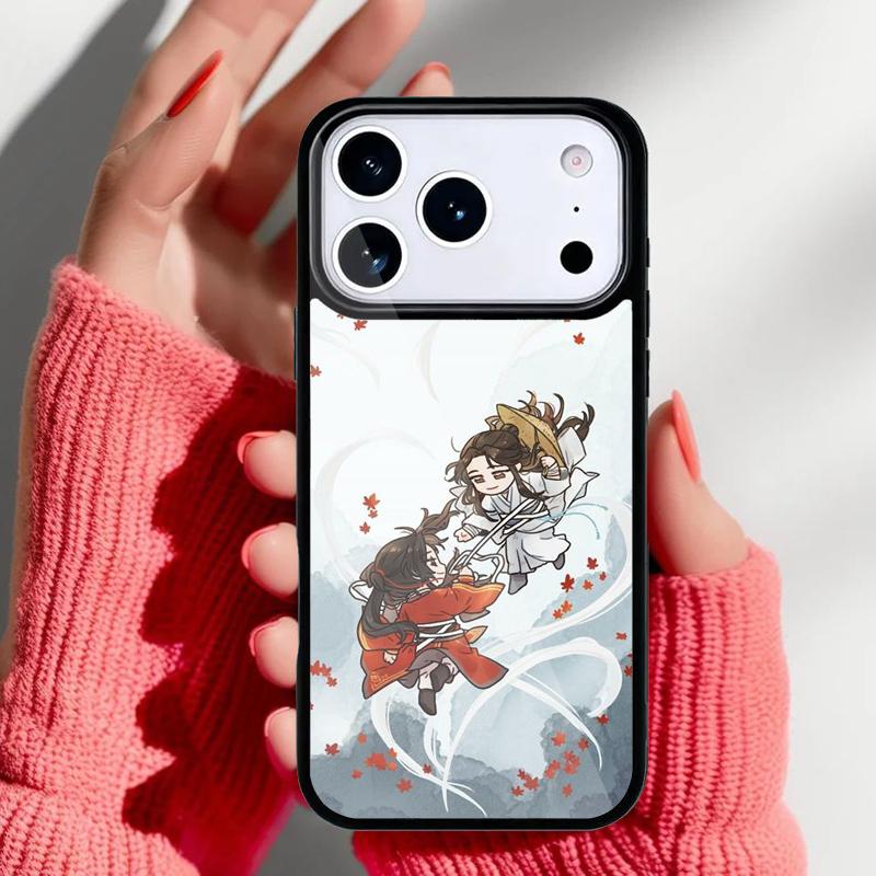 Чехол-бампер Chibi Word Of Honor для iPhone 17 16 15 14 13 Pro Max Задняя крышка для 12 11 Pro Coque