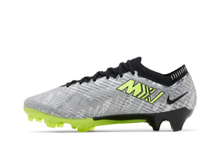 Мужские кроссовки Nike Zoom Vapor 15 Elite XXV FG Коллекция к 25-летию Металлический серебристый Volt