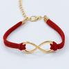 Fashion Symbol 8 Word Leather Rope Bracelet Personality Universal Bracelet Jewelry