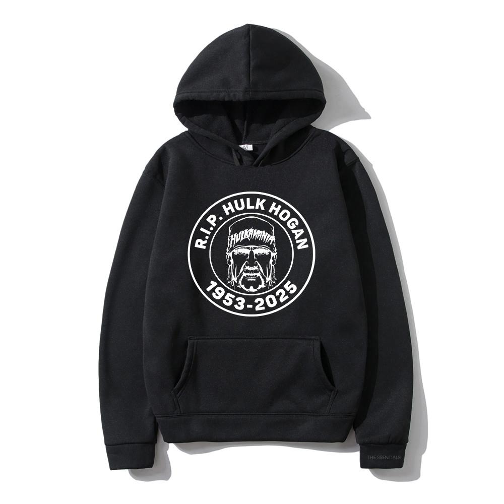RIP Hulk Hogan Hoodie 2025 Fashion Men/women Hoodies Harajuku Winter Clothes for Lover Gifts Pullover Sweatshirt Vintage