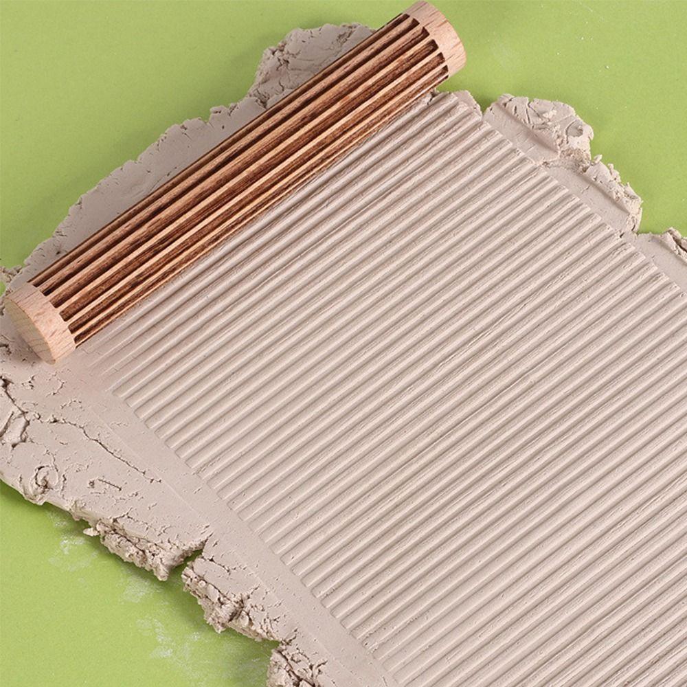 Креативная керамическая глина для лепки Ролик 3D Ролик для текстуры для глины Инструменты для глины