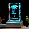 New Exquisite Vibrant LED Rose Night Light - Beautiful, Colorful Anniversary, Christmas, Valentine's Day, Birthday Gift for Moth